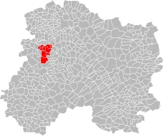 Lage des Gemeindeverbandes