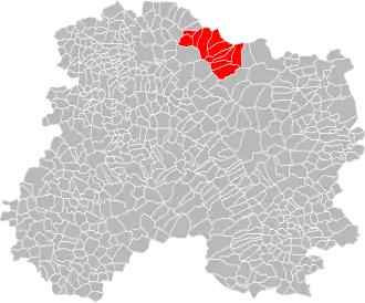 Lage des Gemeindeverbandes