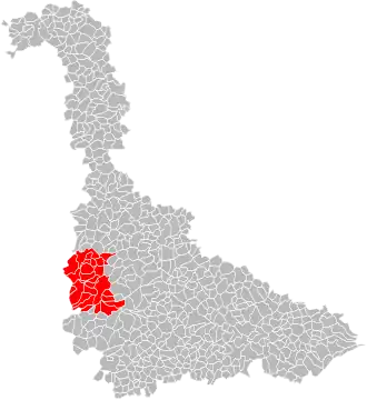 Lage des Gemeindeverbandes