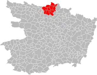 Lage des Gemeindeverbandes