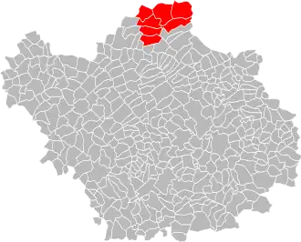 Lage des Gemeindeverbandes