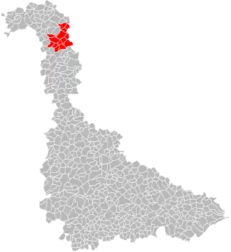 Lage des Gemeindeverbandes