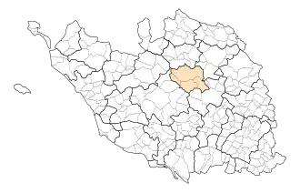 Lage der CC du Pays des Essarts im Département Vendée