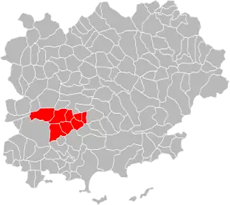 Lage der CC du Val d’Issole im Département Var