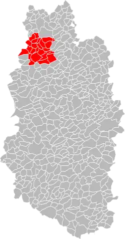 Lage des Gemeindeverbandes