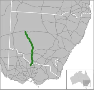 Übersichtskarte Cobb Highway