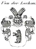 Wappen derer von der Lochau (Bär sitzend)