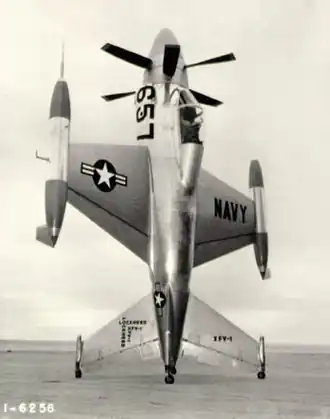 Heckstarter Lockheed XFV-1