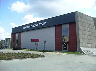Das Stadion Zimowy im August 2009