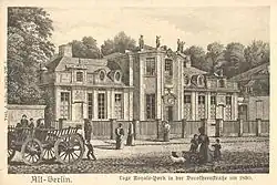 Villa Kamecke, Dorotheenstraße in Berlin, erbaut 1711–1712 von Andreas Schlüter