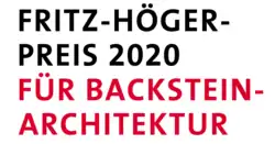 Logo Fritz-Höger-Preis 2020 für Backstein-Architektur, Copyright: Kopfkunst Agentur für Kommunikation GmbH