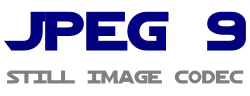 Logo von Version 9 des JPEG-Codecs der Independent JPEG Group (IJG)