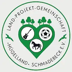 Logo der Land-Projekt-Gemeinschaft „Hügelland“ Schmadebeck e. V.