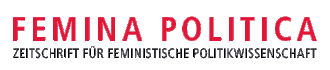 Logo der Zeitschrift Femina Politica
