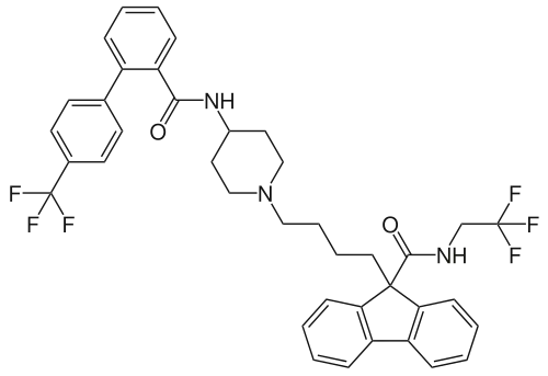 Strukturformel Lomitapid