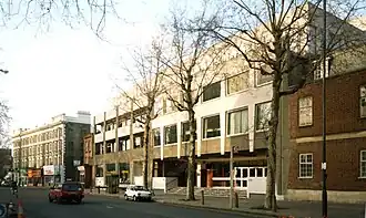 Das Gebäude in der Londoner King Street (1992)