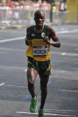 Stephen Mokoka – Rang zwanzig