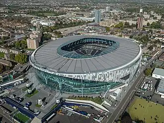 Seit 2019 finden im neuen Tottenham Hotspur Stadium jährlich zwei Spiele statt