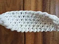 Ausführung; deutlich zu sehen der Drall des Werk­stücks.