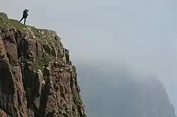 Lopranseiði. Der Isthmus von Lopra an seiner Westküste