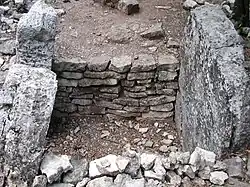 Seitenwand der Kammer