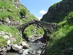 Alte Brücke der Festung Lori, 2017