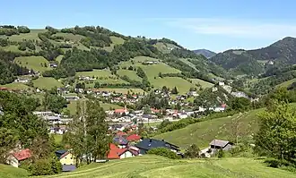 Losenstein von Westsüdwesten