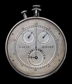Chronograph „Terzzähler“ von Louis Moinet, 1816