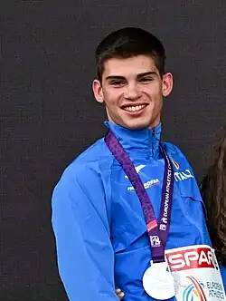 Luca Sito bei den Europameisterschaften 2024 in Rom