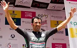 Lucas Haedo als Etappensieger bei der Vuelta a Colombia 2016