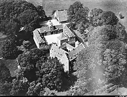 Kasteel Geysteren (seit 1806 in Familien­besitz, 1944 durch Bomben zerstört)