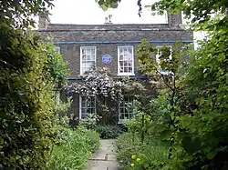 „Stamford Brook“, Gedenktafel an Pissarros Haus in London, 2013