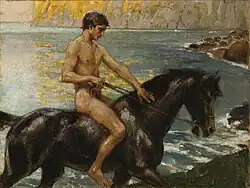 Reiter am Strand, um 1890, Berlinische Galerie, Berlin
