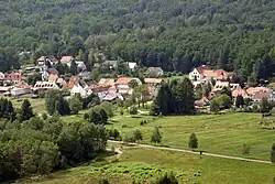 Ludwigswinkel aus der Vogelperspektive