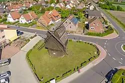 Luftbild des Mühlenstandortes