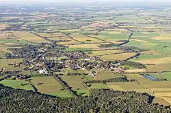 Ebersdorf aus der Luft