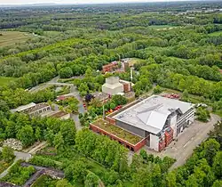 Luftbild Außengelände