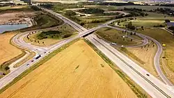 Anschlussstelle Penig der BAB 72