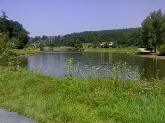 östlicher Teil bei der Einmündung der Šťávnice