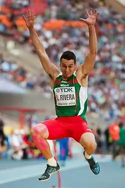 Bronzemedaillengewinner Luis Rivera