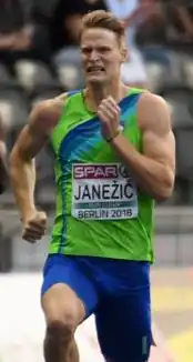 Luka Janežič – ausgeschieden als Sechster in 45,28 s
