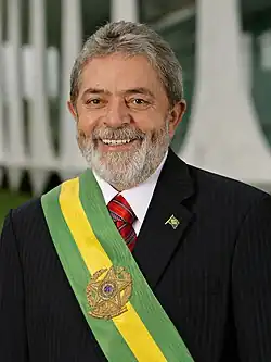 Präsident Luiz Inácio Lula da Silva