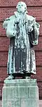 Lutherstatue am Hamburger Michel