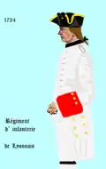 régiment de Lyonnais 1734–1762