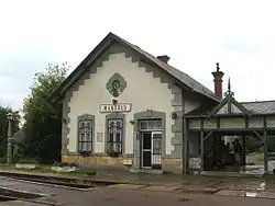 Bahnhof in Mártély