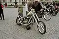 Honda Chopper mit klassischen Stilelementen