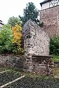 Stadtmauer östlich des Glockenturms