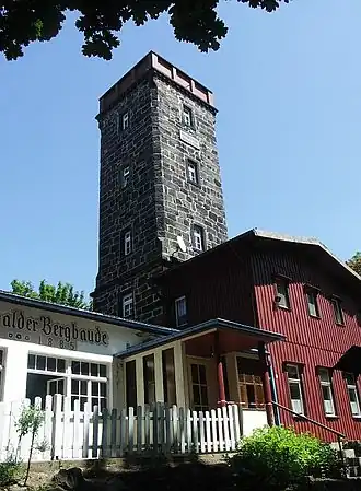 Bergbaude auf dem Mönchswalder Berg