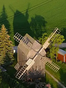 1879 erbaute Bockwindmühle