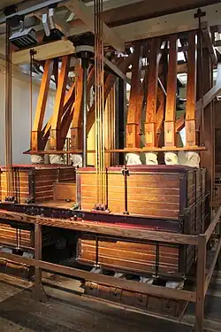 Ausblasen: Korn und Kleie werden getrennt